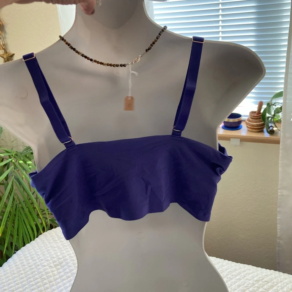 PINK Victoria’s Secret purple bralette - Picture 2 of 8